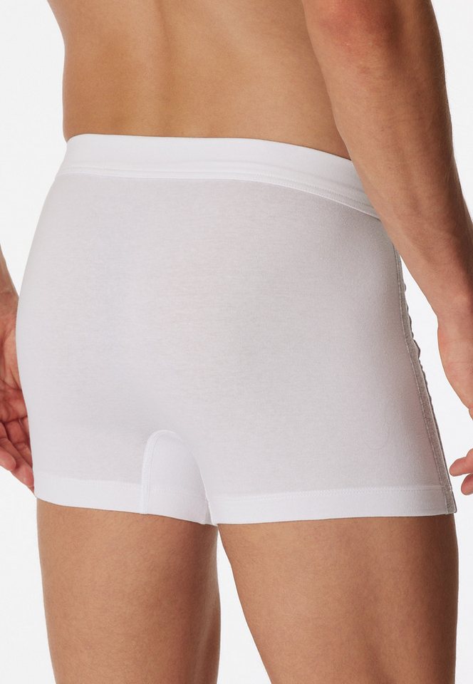 Schiesser Boxer 95/5 (3er-Pack) mit softem, tonalem Bund, kontraststarke Seitenstreifen – Bild 4 von 5