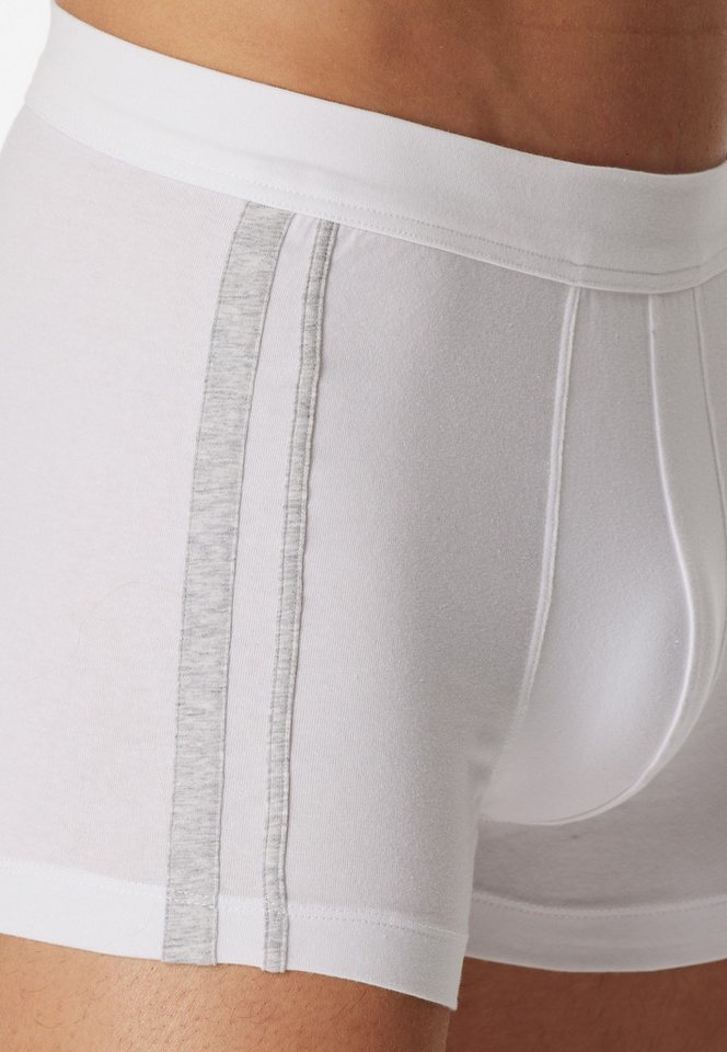 Schiesser Boxer 95/5 (3er-Pack) mit softem, tonalem Bund, kontraststarke Seitenstreifen – Bild 5 von 5