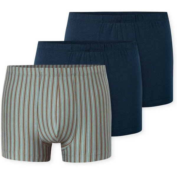Schiesser Boxer 95/5 Essentials (3er Pack) mit softem, tonalem Komfortbund
