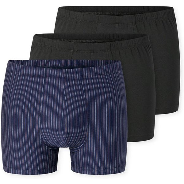 Schiesser Boxer 95/5 Essentials (3er Pack) mit softem, tonalem Komfortbund