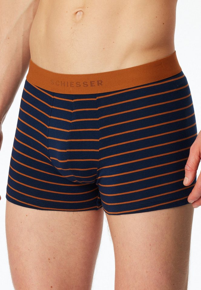 Schiesser Boxer 95/5 Multipacks (3er Pack) ohne Eingriff, softer Logo-Webgummibund – Bild 2 von 5