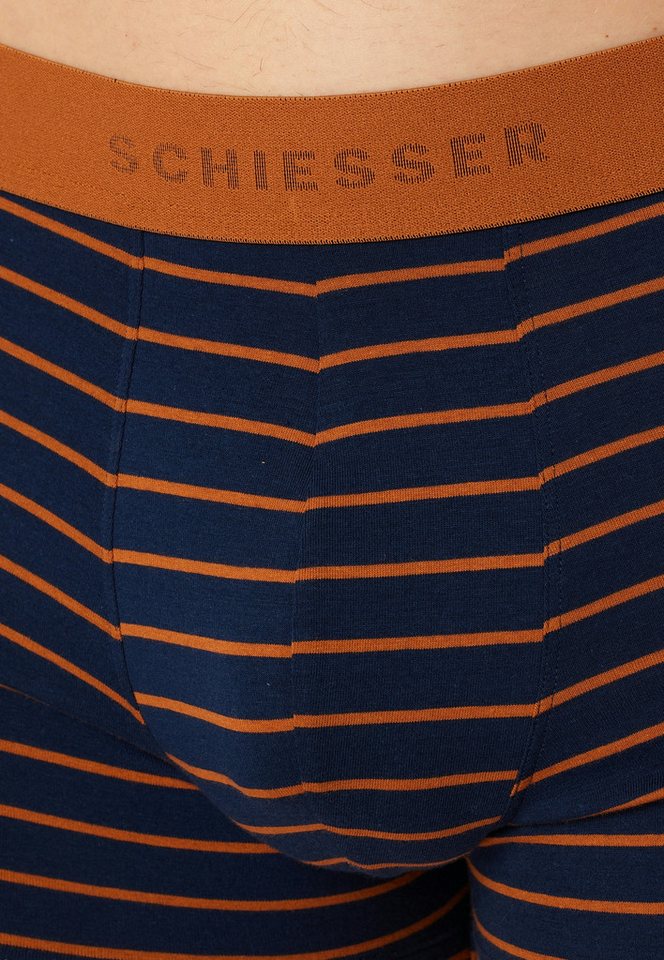 Schiesser Boxer 95/5 Multipacks (3er Pack) ohne Eingriff, softer Logo-Webgummibund – Bild 5 von 5