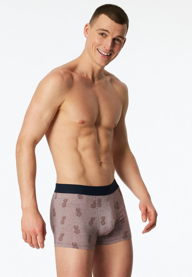 Schiesser Boxer 95/5 Multipacks (3er Pack) ohne Eingriff, softer Logo-Webgummibund – Bild 4 von 5