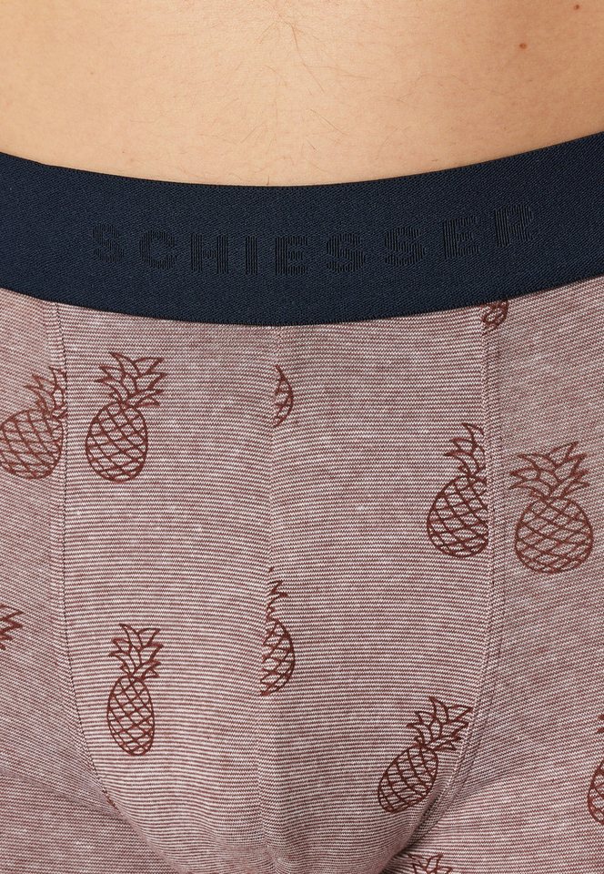 Schiesser Boxer 95/5 Multipacks (3er Pack) ohne Eingriff, softer Logo-Webgummibund – Bild 5 von 5