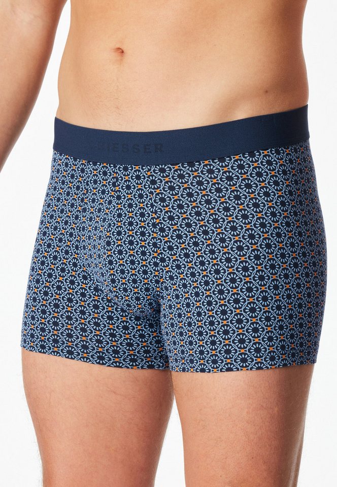 Schiesser Boxer 95/5 Multipacks (3er Pack) ohne Eingriff, softer Logo-Webgummibund – Bild 2 von 5