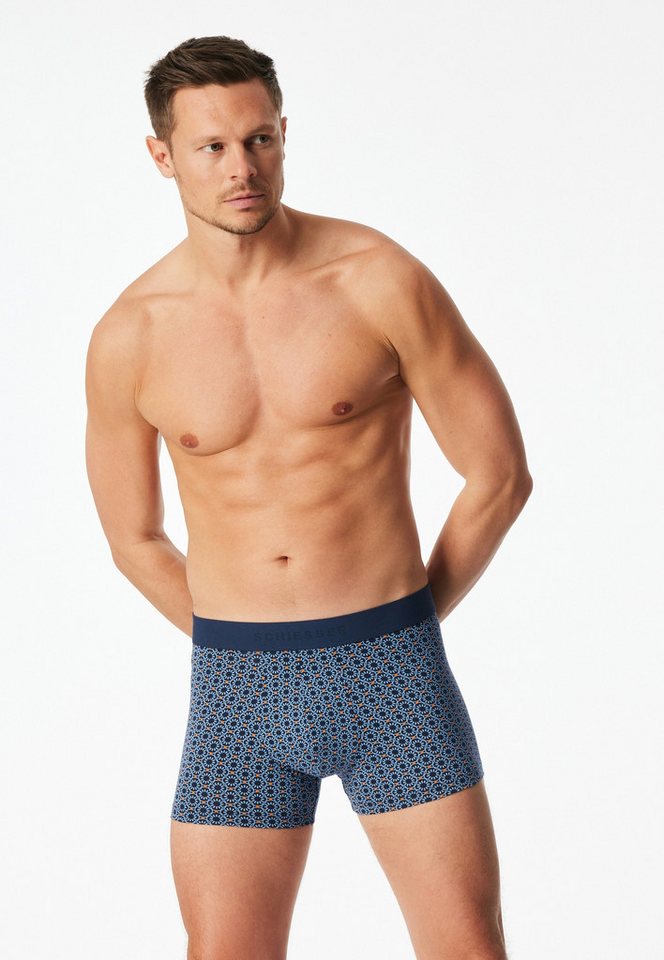 Schiesser Boxer 95/5 Multipacks (3er Pack) ohne Eingriff, softer Logo-Webgummibund – Bild 4 von 5