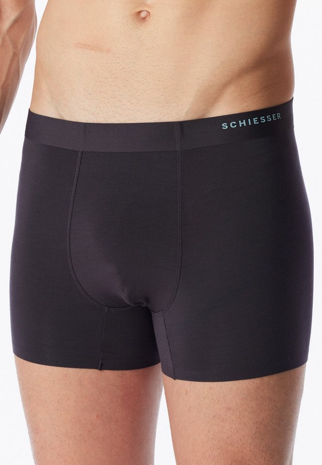 Schiesser Boxer Modern Bonded ohne Eingriff, maskuline Passform – Bild 3 von 5
