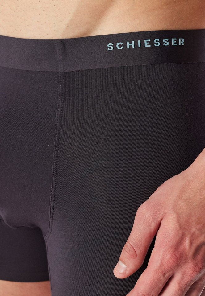 Schiesser Boxer Modern Bonded ohne Eingriff, maskuline Passform – Bild 5 von 5