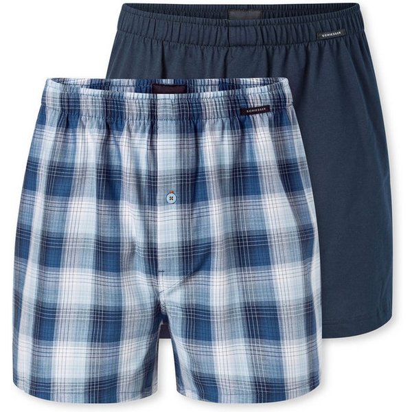 Schiesser Boxer Multi (2-St) Boxershorts, Unterhose, Boxerbriefs