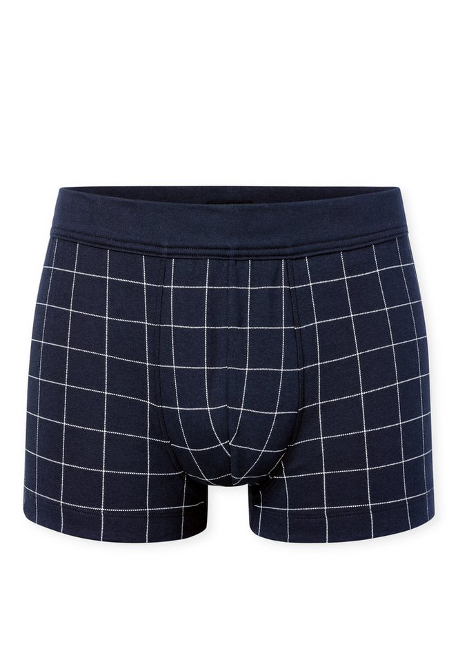 Schiesser Boxershorts Fine Interlock ohne Eingriff, Karo-Muster, Interlock-Qualität – Bild 2 von 5