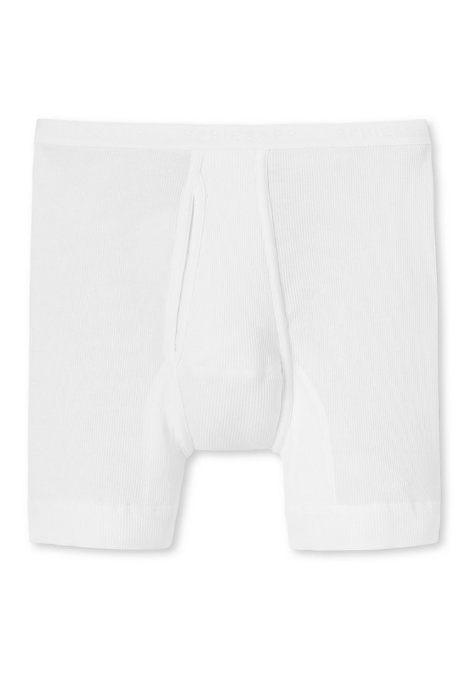 Schiesser Boxershorts Original Classics mit Eingriff, etwas längeres Bein – Bild 2 von 5