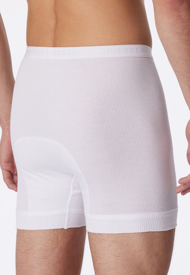 Schiesser Boxershorts Original Classics mit Eingriff, etwas längeres Bein – Bild 4 von 5