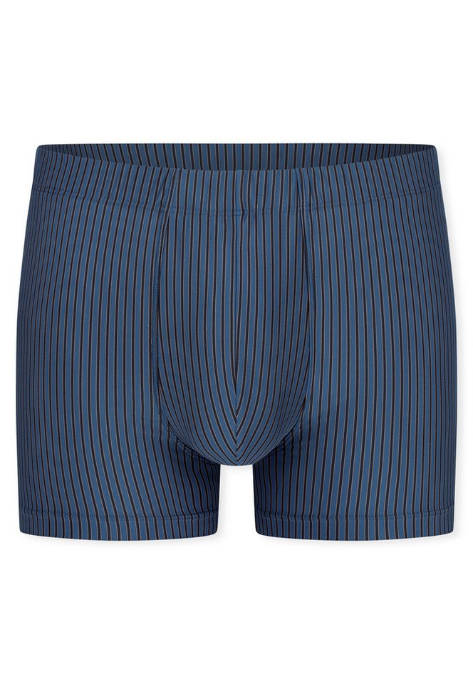 Schiesser Boxershorts Pure Micro ohne Eingriff, sportlicher Look mit Streifen – Bild 2 von 5