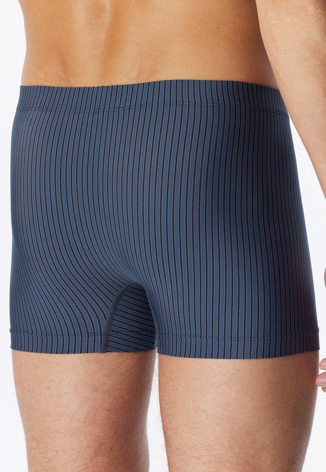 Schiesser Boxershorts Pure Micro ohne Eingriff, sportlicher Look mit Streifen – Bild 4 von 5