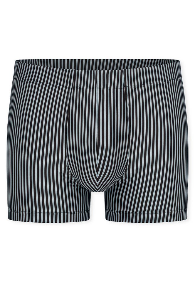 Schiesser Boxershorts Pure Micro ohne Eingriff, sportlicher Look mit Streifen – Bild 2 von 5