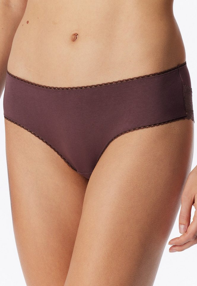 Schiesser Brasilslip Modern Multipacks (3er Pack) Spitzenbänder, Single-Jersey, Baumwollmischung – Bild 3 von 5
