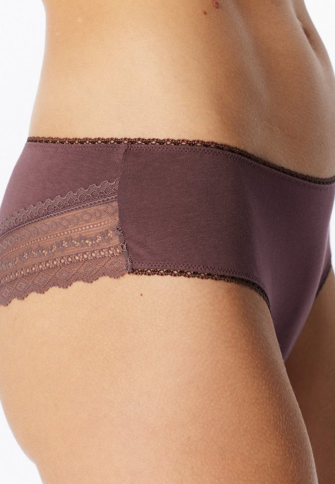 Schiesser Brasilslip Modern Multipacks (3er Pack) Spitzenbänder, Single-Jersey, Baumwollmischung – Bild 4 von 5