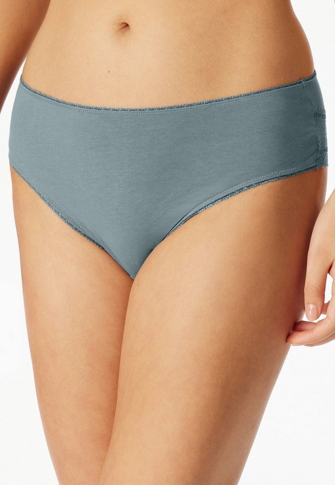 Schiesser Brasilslip Modern Multipacks (3er Pack) Spitzenbänder, Single-Jersey, Baumwollmischung – Bild 3 von 5
