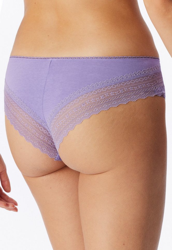 Schiesser Brasilslip Modern Multipacks (3er Pack) Spitzenbänder, Single-Jersey, Baumwollmischung – Bild 2 von 5