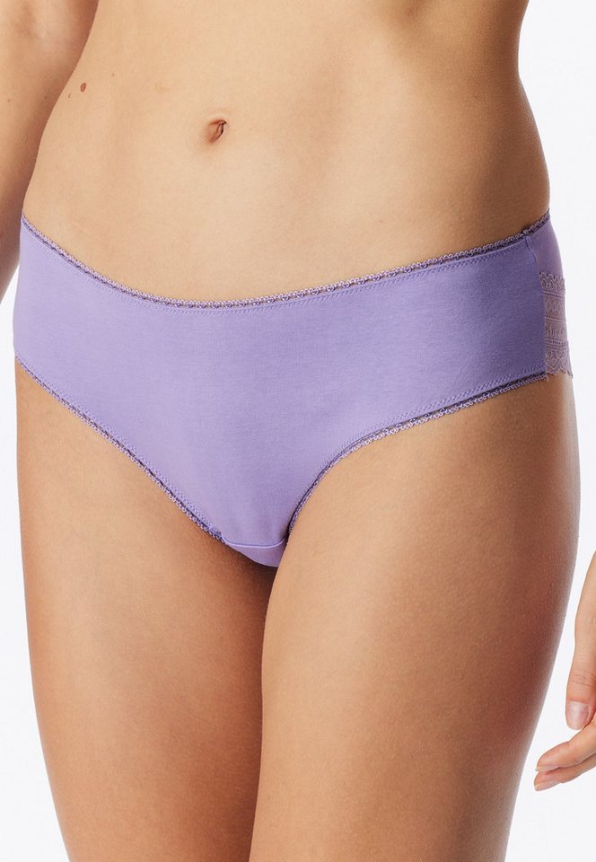 Schiesser Brasilslip Modern Multipacks (3er Pack) Spitzenbänder, Single-Jersey, Baumwollmischung – Bild 3 von 5