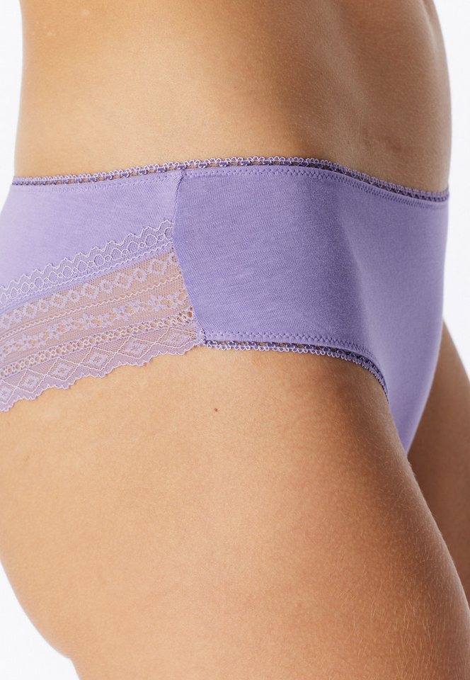 Schiesser Brasilslip Modern Multipacks (3er Pack) Spitzenbänder, Single-Jersey, Baumwollmischung – Bild 4 von 5