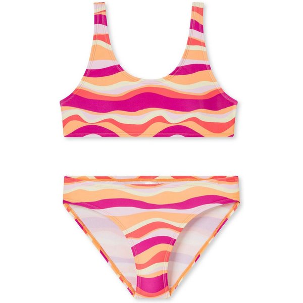 Schiesser Bustier-Bikini Aqua Teens (2-St) Sport‑Bikini, Bandeau‑Bikini, Strand-Bustier