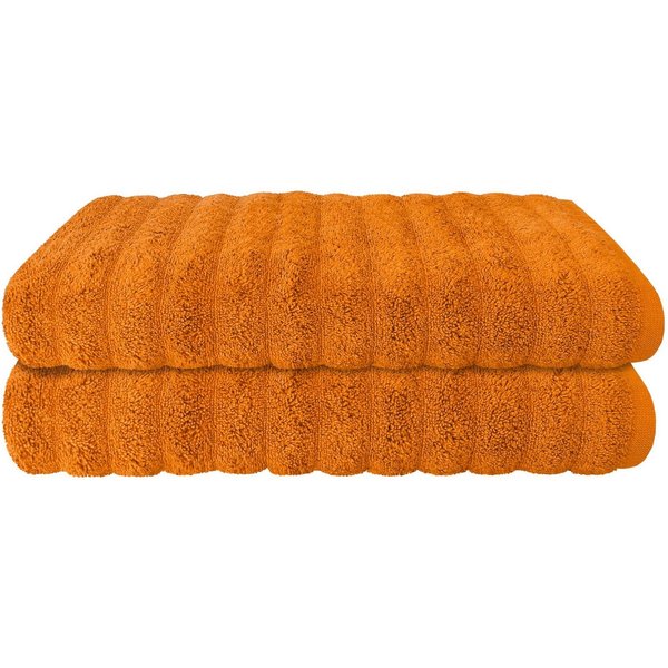 Schiesser Duschtücher Neapel aus 100% Baumwolle mit eleganter Hoch-Tief-Optik, Frottier (2-St), OEKO-TEX® MADE IN GREEN