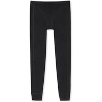 SCHIESSER Herren Lange Unterhose - "95/5", Single Jersey, Cotton Stretch, Größe 2XL in Schwarz