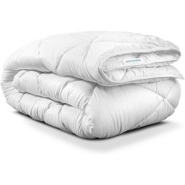 Schiesser Microfaserbettdecke Hygge leichte Ganzjahressteppdecke mit flauschiger Füllung, STANDARD 100 by OEKO-TEX® zertifiziert