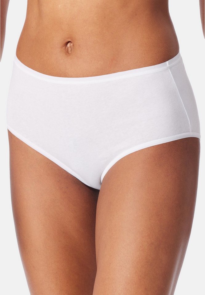 Schiesser Midislip 4er Pack 95/5 Cotton (Spar-Set, 4-St) Midi Slip - Baumwolle - Besonders flache Nähte und supersofter Bund – Bild 2 von 5