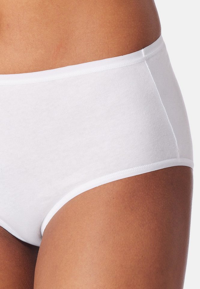 Schiesser Midislip 4er Pack 95/5 Cotton (Spar-Set, 4-St) Midi Slip - Baumwolle - Besonders flache Nähte und supersofter Bund – Bild 4 von 5
