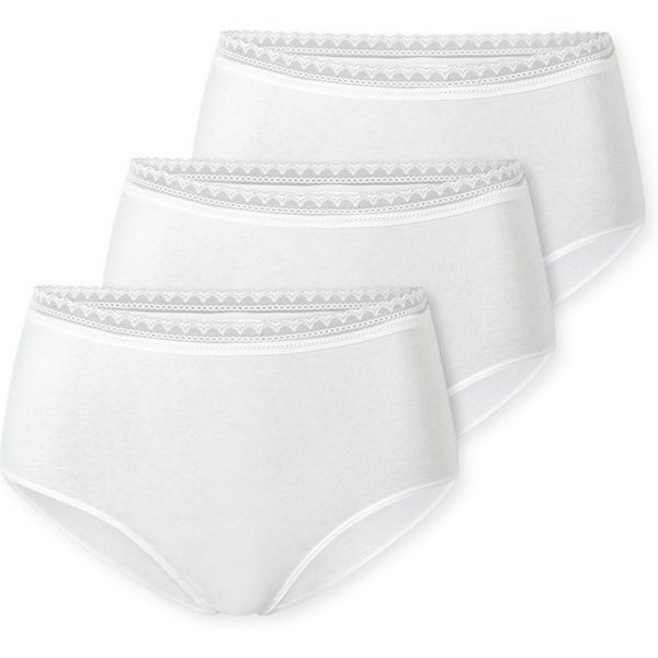 Schiesser Midislip Modern Multipacks (3er Pack) Spitzen-Bund, elastisch