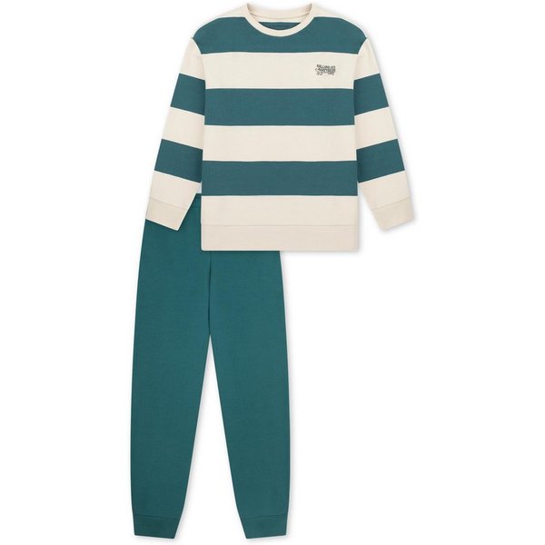 Schiesser Pyjama Cotton (Set, 2 tlg) Schlafanzug - Baumwolle - Atmungsaktiv