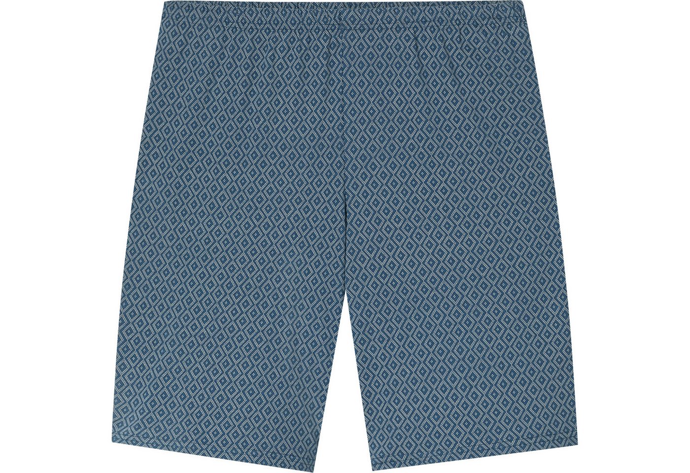 Schiesser Pyjama Herren-Shorty Single-Jersey gemustert – Bild 2 von 5