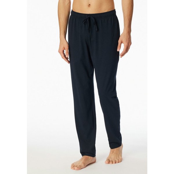 Schiesser Pyjamahose Mix + Relax gestreift, seitliche Taschen, Bindekordel