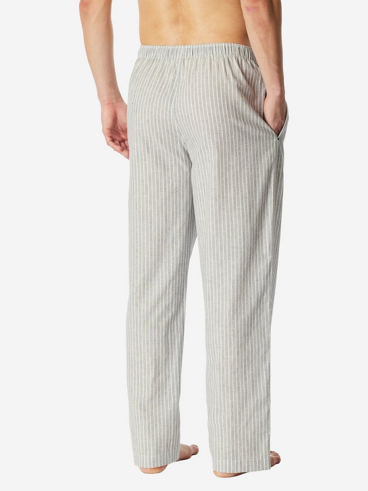 Schiesser Pyjamahose Mix Relax Schlafhose, Nacht Hose, Loungehose – Bild 3 von 5