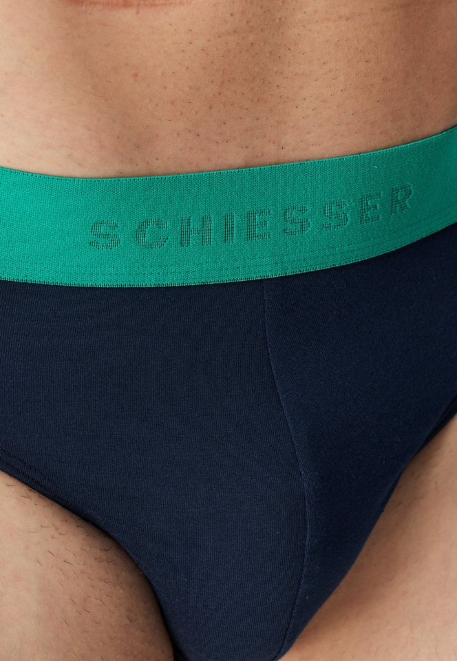 Schiesser Rioslip 95/5 Multipacks (3er Pack) mit sportlichem Logo-Webgummibund – Bild 5 von 5