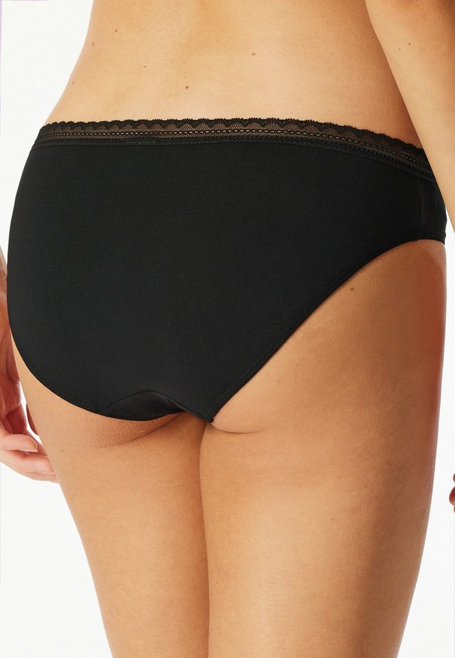 Schiesser Rioslip Modern Multipacks (3er Pack) Spitzenbänder, Baumwollmischung, Single Jersey – Bild 4 von 5