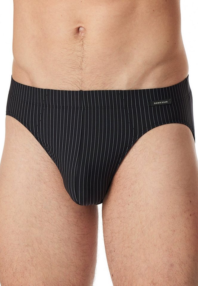 Schiesser Rioslip Pure Micro ohne Eingriff, ohne störende Seitennähte, gestreift – Bild 3 von 5