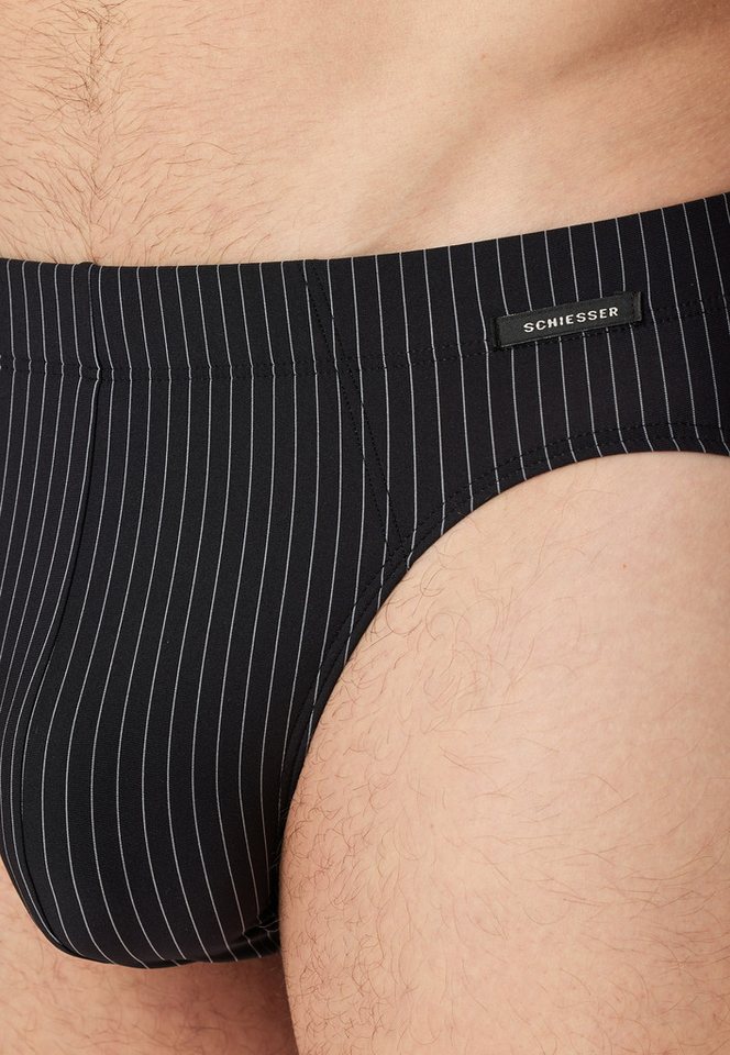 Schiesser Rioslip Pure Micro ohne Eingriff, ohne störende Seitennähte, gestreift – Bild 4 von 5