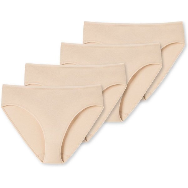 Schiesser Slip 95/5 bequem, flache Abschlüsse im 4er SPARPACK