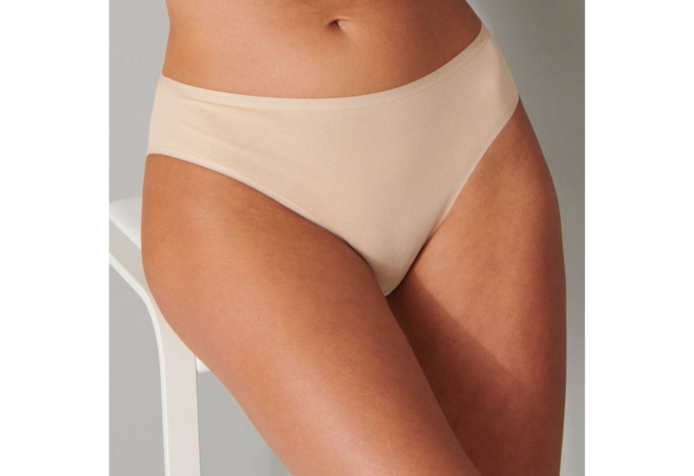 Schiesser Slip 95/5 bequem, flache Abschlüsse im 4er SPARPACK – Bild 3 von 4