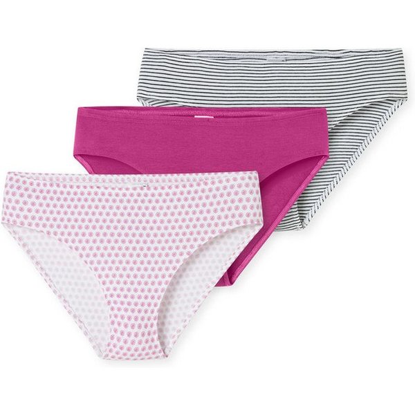 Schiesser Slip 955 Multi (3-St) Unterhose, Basic Slip, Slip