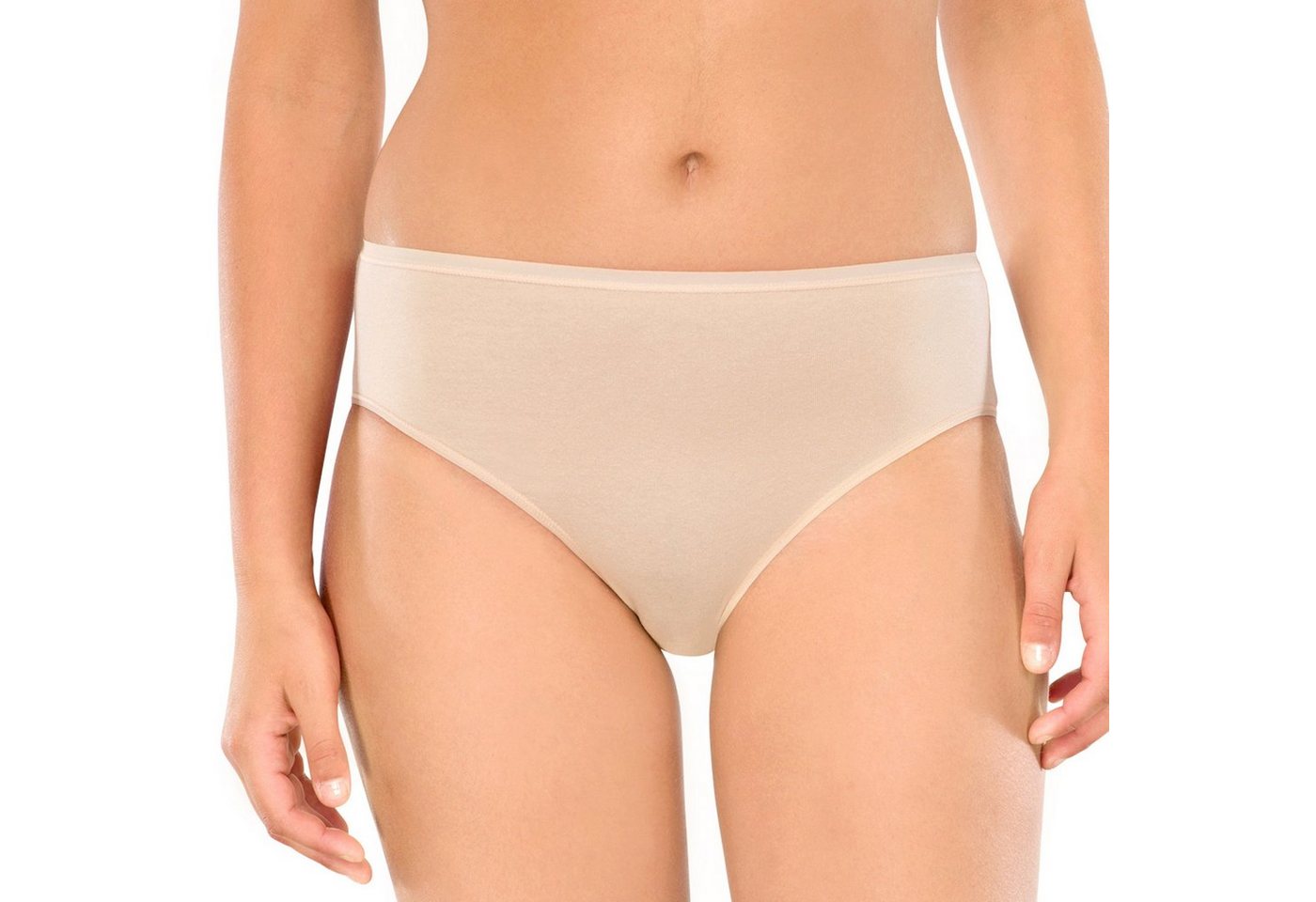 Schiesser Slip Damen-Slip "Cotton Essentials" 3er-Pack Single-Jersey Uni – Bild 2 von 3