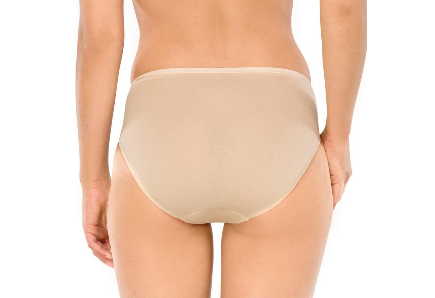 Schiesser Slip Damen-Slip "Cotton Essentials" 3er-Pack Single-Jersey Uni – Bild 3 von 3