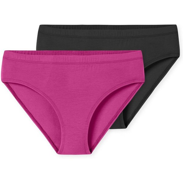 Schiesser Slip Fresh Vibe Multi (2-St) Unterhose, Basic Slip, Slip