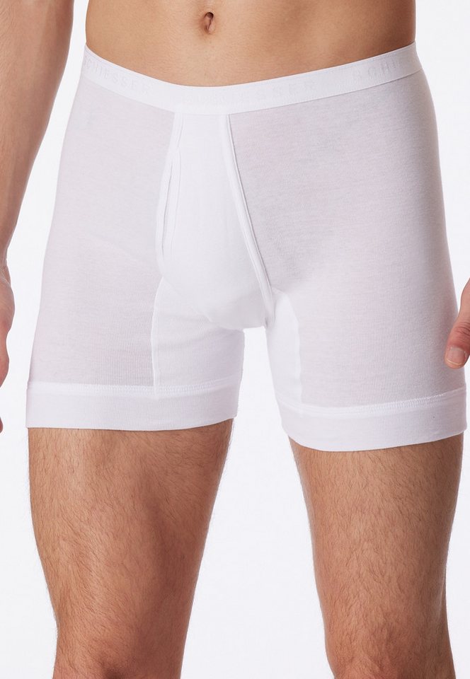 Schiesser Slip Original Classics mit Eingriff, Feinripp, ohne störende Seitennähte – Bild 3 von 5