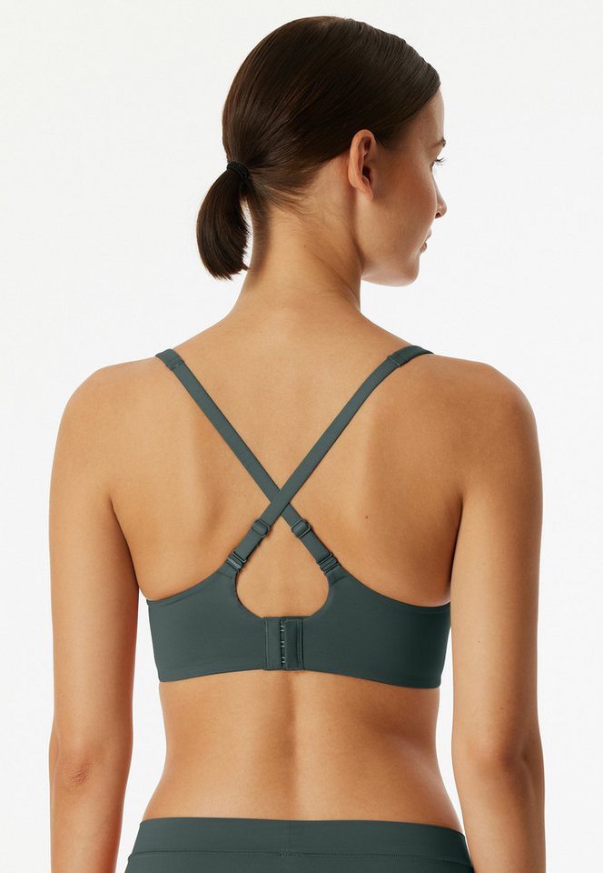 Schiesser Soft-BH Unique Micro mit Schale, verstellbare Träger, elastische Wirkware – Bild 4 von 5