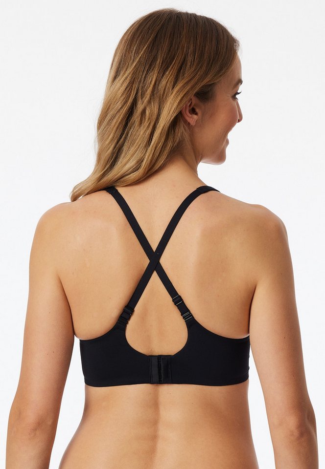 Schiesser Soft-BH Unique Micro mit Schale, verstellbare Träger, elastische Wirkware – Bild 5 von 5