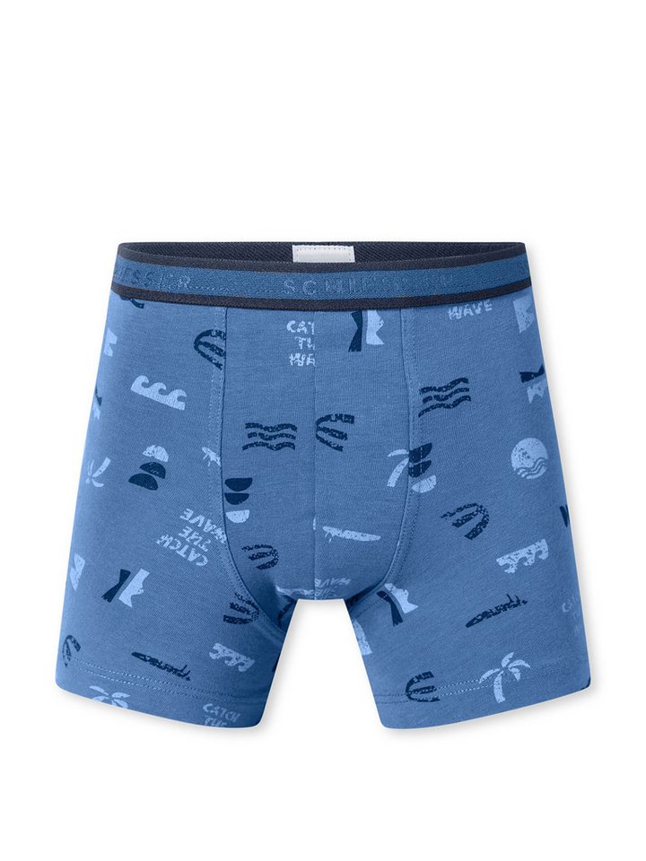 Schiesser Trunk 955 Multi (3-St) Unterhose, Unterwäsche, Boxer Trunk – Bild 2 von 3
